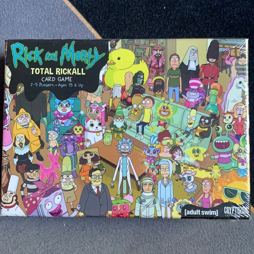 Rick and Morty Total Rickall card game